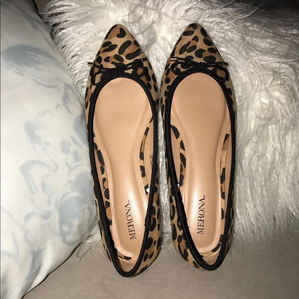 Merona leopard print flats
